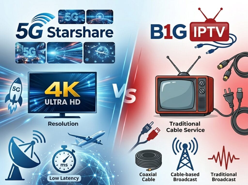 Difference Between 5G Starshare and B1G IPTV Service Explained